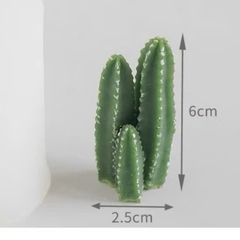 Khuôn Silicon - Sen Đá KHÍA Quanh Đứng 3c 6cm