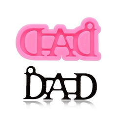 Khuôn Silicon - Chữ MOM DAD Set 2