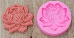Khuôn Silicon - Mặt Ép Hoa Sen - 8cm Hoa Sen Nhọn