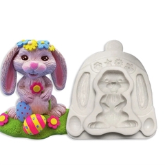 Khuôn Silicon - Động Vật - Con Thỏ Ghép