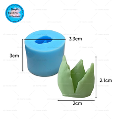 Khuôn Silicon - Sen Đá Mầm  2.5cm