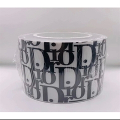 Viền Meca Quấn Thành Bánh Dior cao 8cm - cuộn dior đen