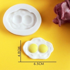 Khuôn Silicon - Món Ăn - Trứng Gà 2 Trứng