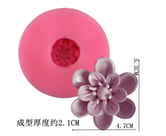 Khuôn Silicon - Hoa Mai Đào - 4.7cm - 2 Tầng 12 Cánh a3