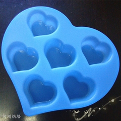 Khuôn Silicon - Trái Tim Trơn - 6c 7cm Hình Tim