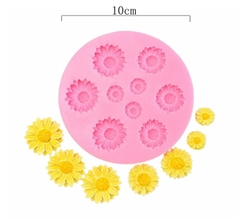 Khuôn Silicon - Hoa Cúc Dẹp TH 9c - 1 > 2.6cm