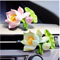 Khuôn Silicon - Chùm Hoa Sen Nước - Kèm Búp Lá 6.8cm SHS