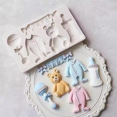 Khuôn Silicon - Bình Bú - Bình 8x4cm