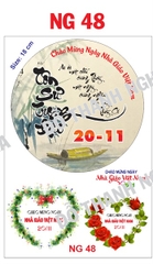 Decal Nhà Giáo 20/11 - DNG - DNG48