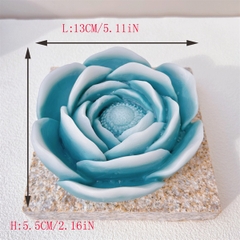 Khuôn Silicon - Hoa Hồng Lai - Hông Trà Chà Bá SL150K