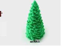 Khuôn Silicon - Noel - Cây Thông Cây 8cm