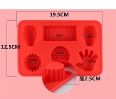 Khuôn Silicon - Siêu Nhân - Nhện Marvel Iron Man 6C