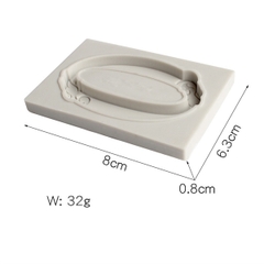 Khuôn Silicon - Số 0-9 - Số Hoa Văn 5cm