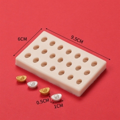 Khuôn Silicon - Thỏi Vàng - vàng 21c 1.3cm