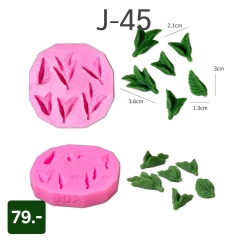 Khuôn Silicon - Dây Lá - Lá 6c J-45