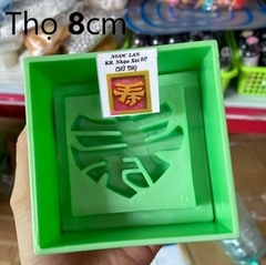 Khuôn Ấn Xôi - Vuông NL - 8cm - Thọ - Hán