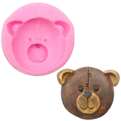 Khuôn Silicon - Động Vật - Gấu Mặt 5.7cm