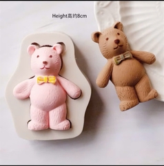 Khuôn Silicon - Động Vật - Gấu - Gấu Teddy 6.8cm