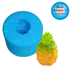 Khuôn Silicon - Trái Cây - Khóm Dứa Thơm 3cm