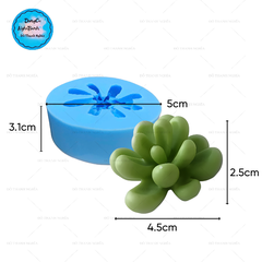 Khuôn Silicon - Sen Đá TIA - 4.5cm
