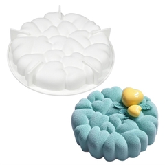 Khuôn Silicon - Đế - Tim Mâm Cúng - Trái Tim Mặt 18cm