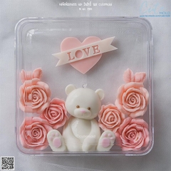 Khuôn Silicon - Trái Tim Kiểu - Chữ LOVE B92