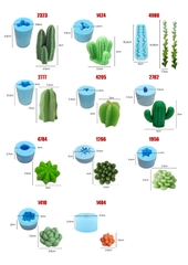 Combo 11 Khuon Silicon Sen Đá 350k