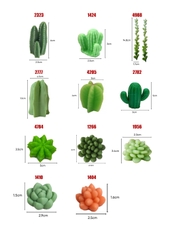 Combo 11 Khuon Silicon Sen Đá 350k