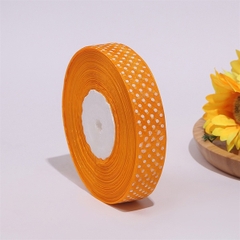 Ruy Băng Trang Trí - Thường - 2cm- chấm bi tím 15k