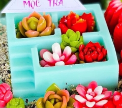 Khuôn Silicon - Bậc Thang Vuông 10.6cm