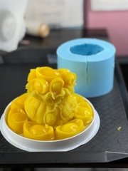 Khuôn Silicon - Hủ Vàng Túi Vàng - To 10cm