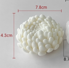 Khuôn Silicon - Hoa Cúc Tây - Cánh Thẳng - 7.8cm