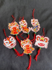 PKC - TẾT - thẻ treo đầu lân