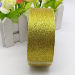 Ruy Băng Nhũ Kim Tuyến Bảng 4cm Dài 20m - Vàng
