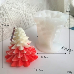 Khuôn Silicon - Noel - Cây Thông Cây #5 7.6CM XÒE