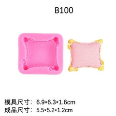 Khuôn Silicon - Quần Áo - Cái gối- thảm 6.9cm