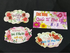 Bảng Giấy 8-3 14-2 - 14cm 19cm Sấp 50 Tờ 1 Mẫu
