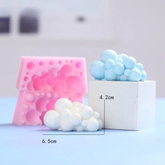 Khuôn Silicon - Bầu Trời - Đám Mây 2 Mảnh 6.5cm