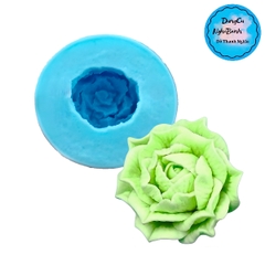 Khuôn Silicon - Hoa Hồng Lai Hoa Lớn 5Cm