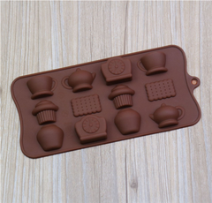 Khuôn Silicon - Bánh Bình Tách Trà