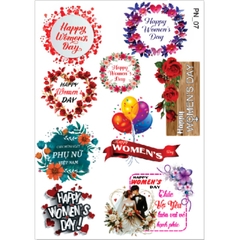Decal Chủ Đề Phụ Nữ - DPN - DPN07