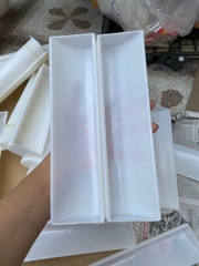 Khuôn Nhựa Máng Dài - Máng Tròn Trắng NL