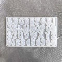 Khuôn Silicon - Chữ Số - 2.1cm
