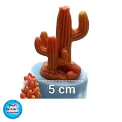 Khuôn Silicon - Sen Đá ĐỨNG  - Set - #1 -5x6cm - Chùm 2 Chỉa