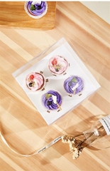 Hộp Nhựa - Cup Cake Gấp - 2 Bánh