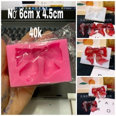 Khuôn Silicon - Cái Nơ - 6cm 1c