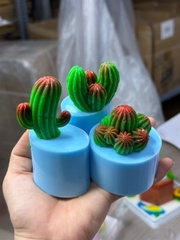 Khuôn Silicon - Sen Đá - Đứng Chỉa 5cm