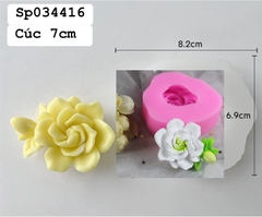 Khuôn Silicon - Chùm Hoa Cúc - Kèm Nụ 7cm