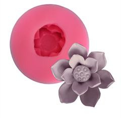 Khuôn Silicon - Hoa Sen Thái Nở - 4.3cm - 2T