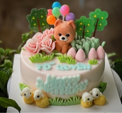 Khuôn Silicon - Động Vật - Chó Ngồi 9x4.6cm